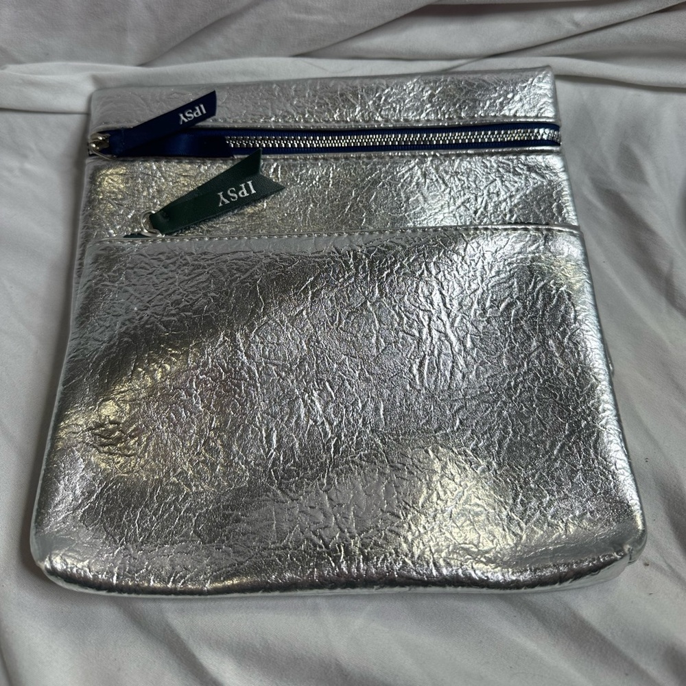 Silver Metallic Ipsy Mini Bag Bundle